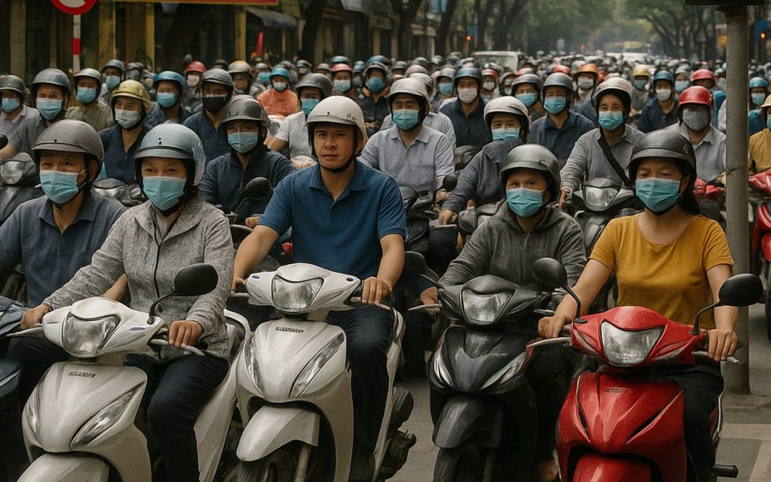 打击环境污染问题！河内2026年7月起市中心全面禁止化石燃料摩托！