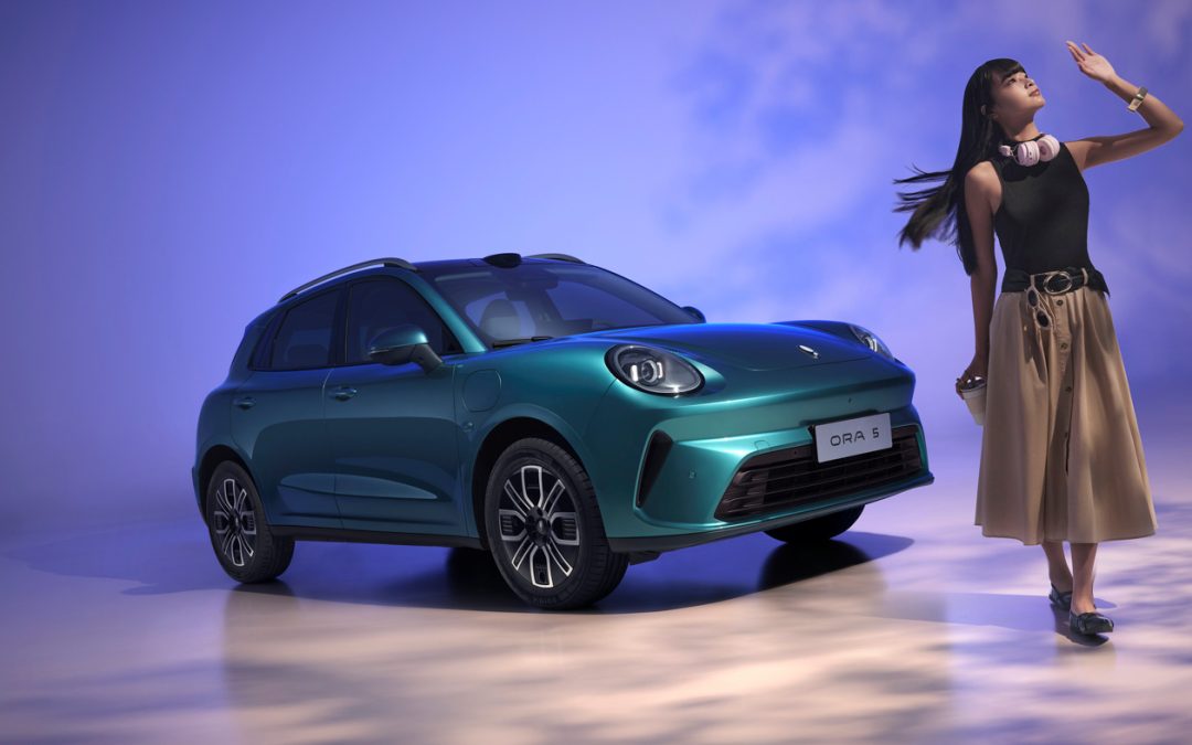 GWM Ora 5中国首发亮相！首款大规模生产车型！前置单马达！204匹马力！或搭载L2+半自动驾驶功能！
