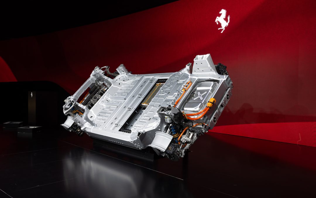 Ferrari 首款电动车Elettrica细节公布！四马达系统！马力超过1,000匹！2.5秒破百！最远续航530公里！2026下半年首发亮相！