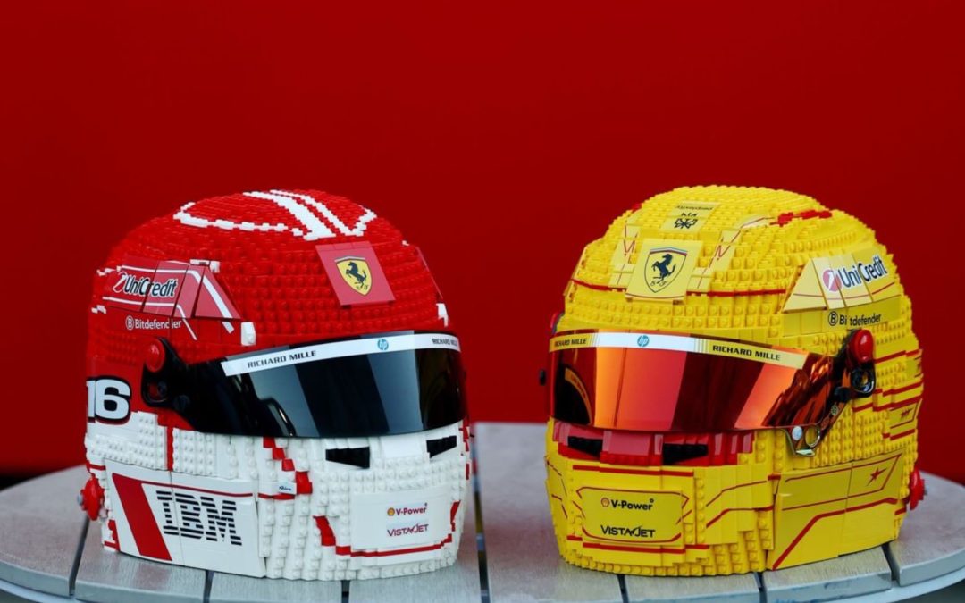 LEGO亮相两款全新F1头盔套装！售价89.99美元（约RM354）！5月1日正式发售！