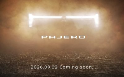 全新Mitsubishi Pajero再释出预告！定档9月2日正式发布！