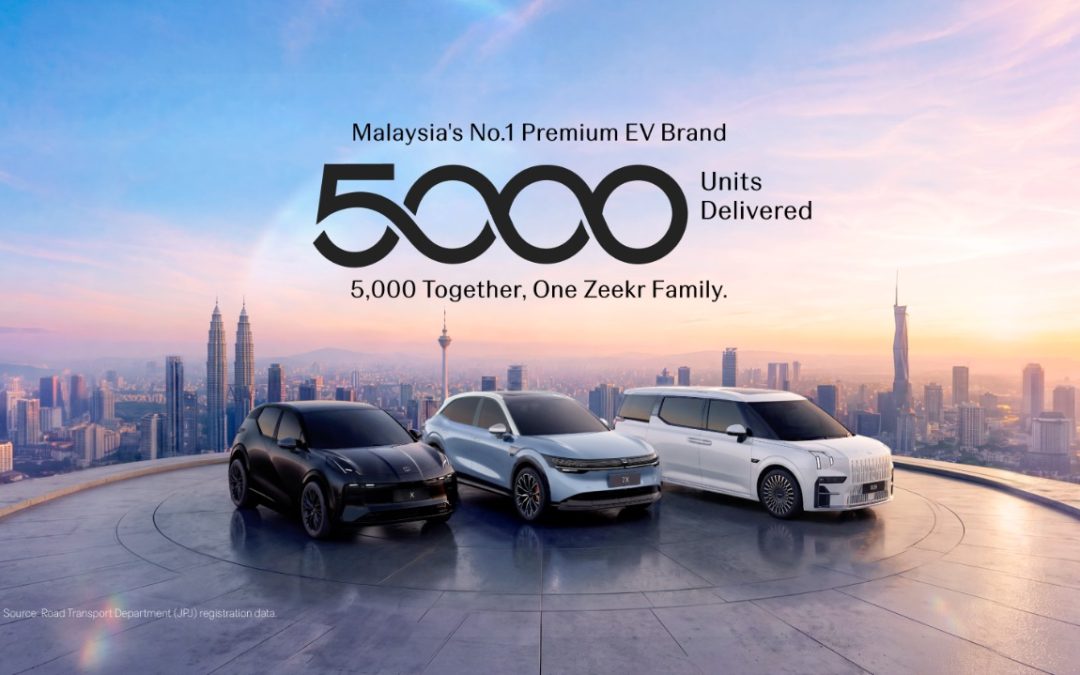 Zeekr Malaysia庆祝交付5,000辆里程碑，推多项福利回馈车主！