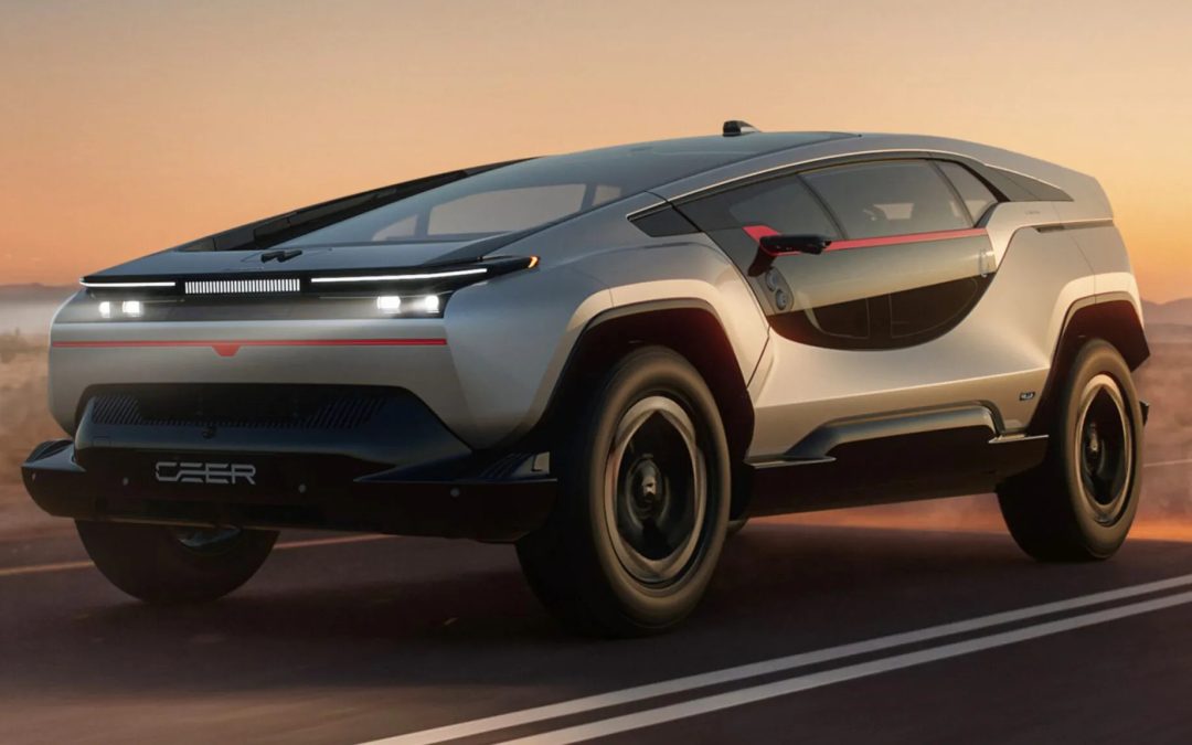 沙特首个汽车品牌 Ceer 推出 Exobot！轿车及SUV！搭三马达布局！1,111匹马力及1,500牛顿米！2.1秒破百！续航高达670公里！