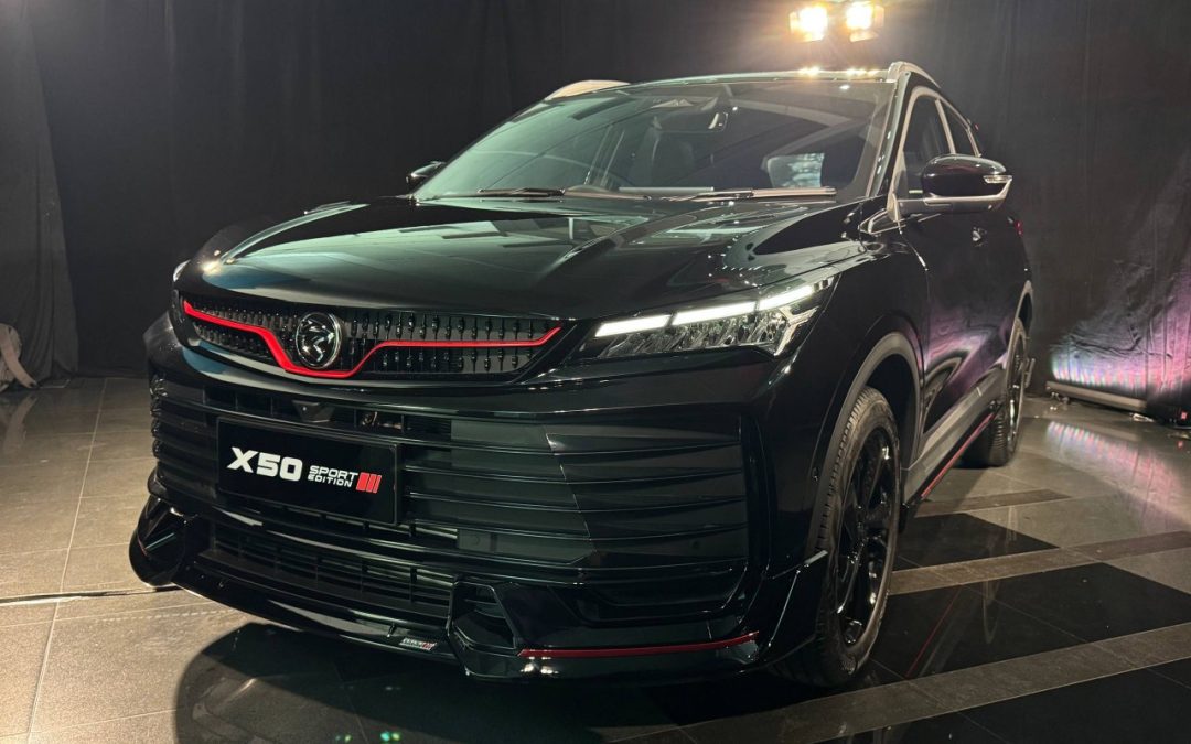 2026 Proton X50 Sport Edition大马预览！黑化设计！新增专属外观套件！1.5T + 7DCT！181匹马力及290牛顿米！