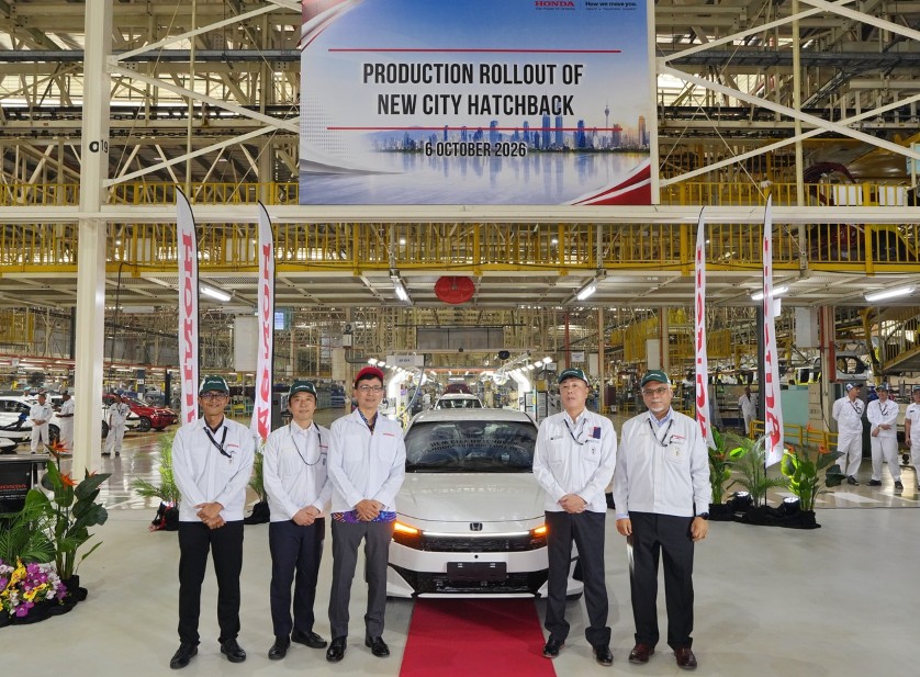2026 Honda City Hatchback在马六甲工厂下线！或发布在即？